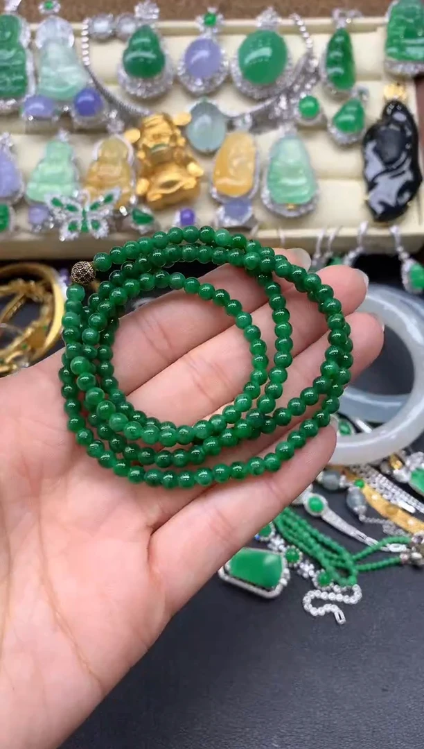 【闪购商品】翡翠手串未镶嵌523-中国好珍宝