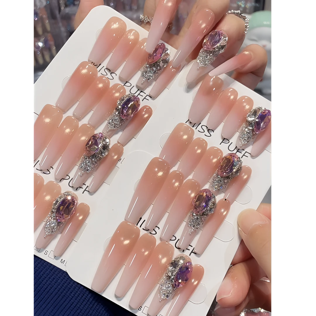 【奥捷/桃子乳酪】手工穿戴甲