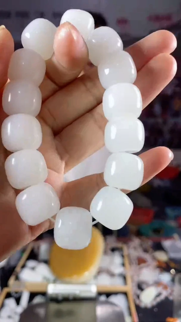 天然玉石老型珠卡16