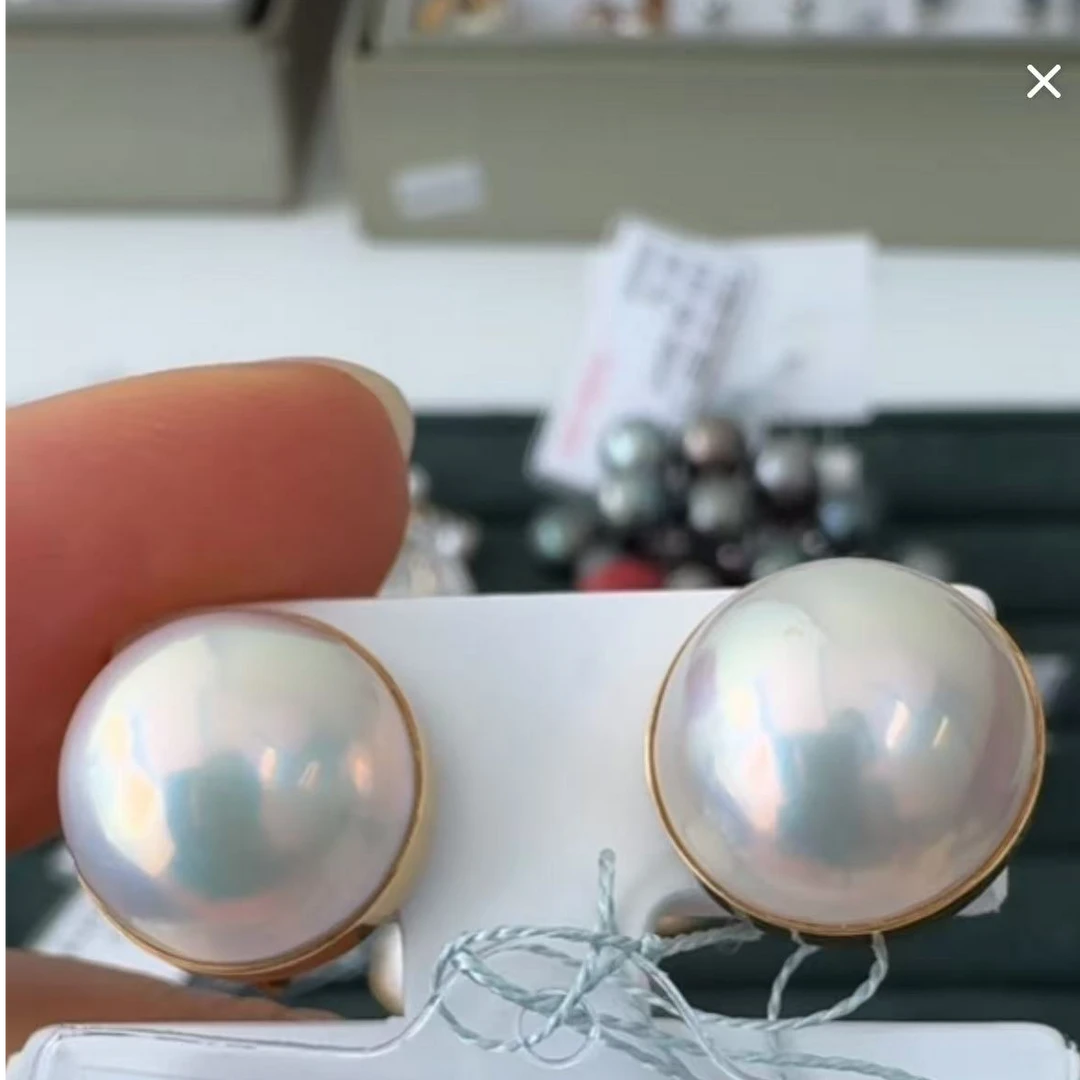 马贝耳饰耳钉马贝