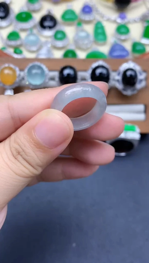 未镶嵌戒指翡翠257-中国好珍宝