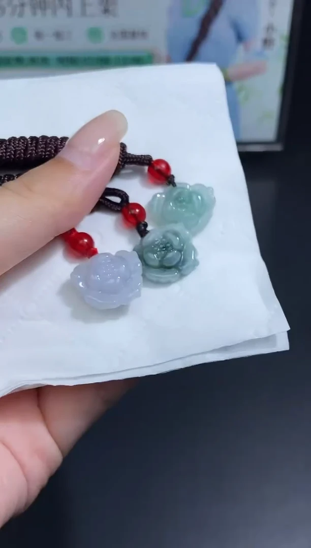 颈饰未镶嵌翡翠天然翡翠A货43