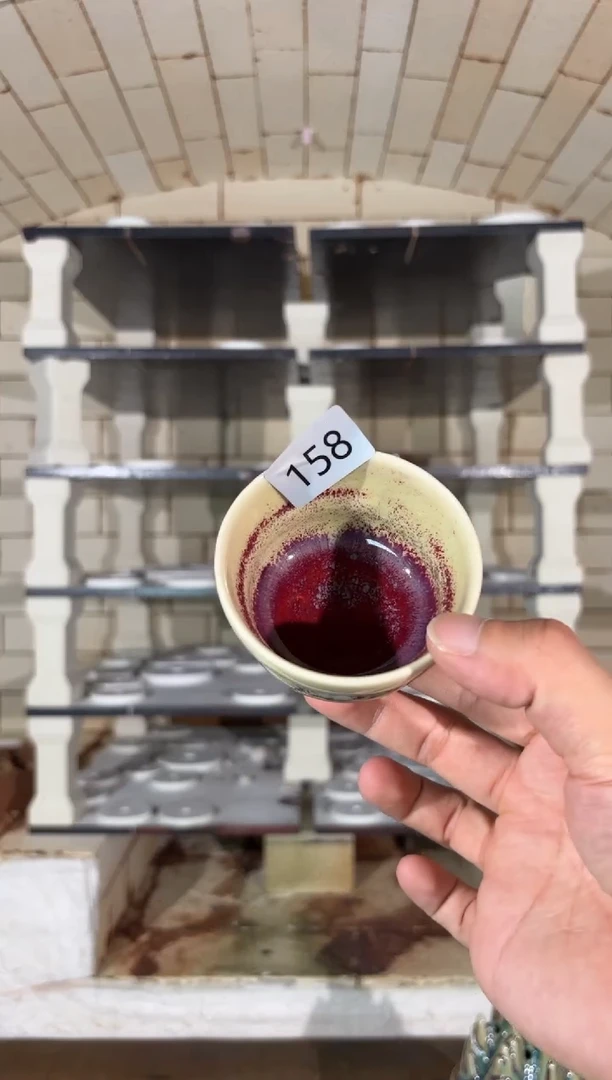 摆件精品窑变钧瓷茶器