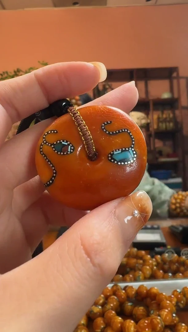 未镶嵌颈饰蜜蜡9816天然蜜蜡珠宝奇石假一罚十