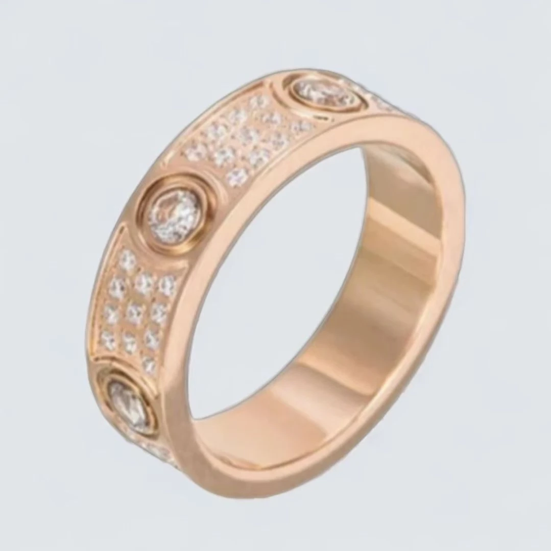 【A】高定版本 满天星系列带砖戒指