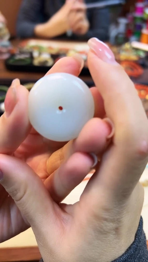 吊坠(不含链)未镶嵌和田玉俄料平安扣