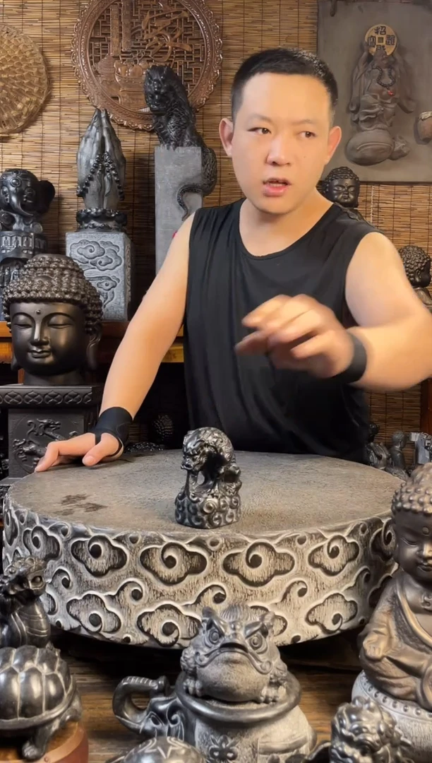 石材10吸水兽天然青石雕刻