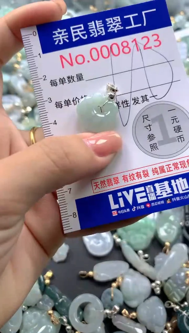 颈饰未镶嵌翡翠8123