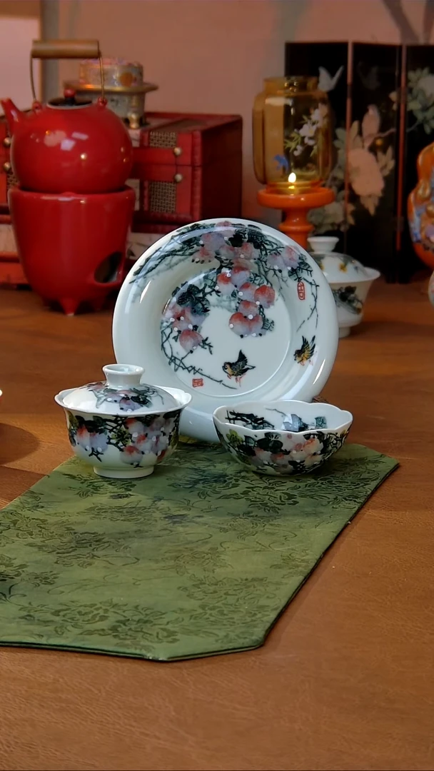 {质价比心选}非遗作品李华老师写意主人杯（一物一拍一证书）