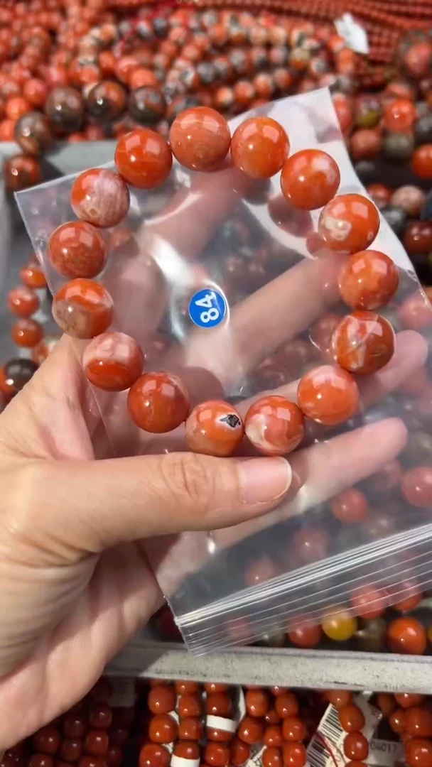 南红玛瑙手串未镶嵌15