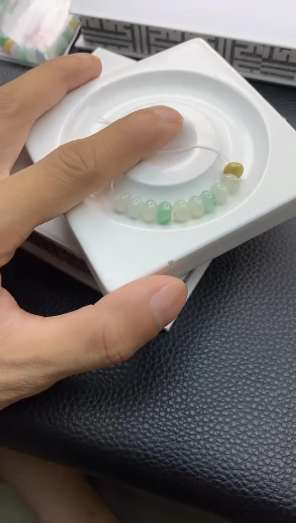 翡翠散珠23天然A货翡翠散珠