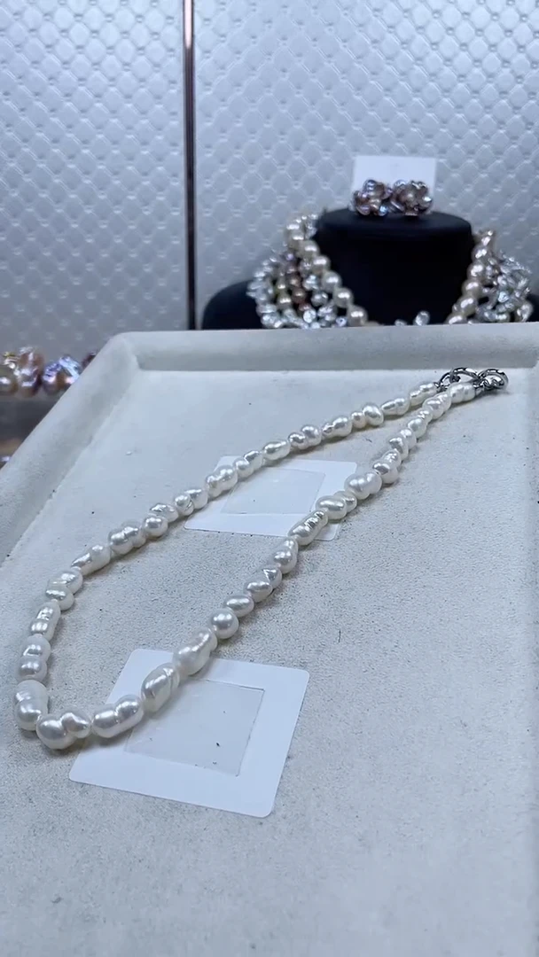 未镶嵌项链淡水珍珠【纯恬饰品】
