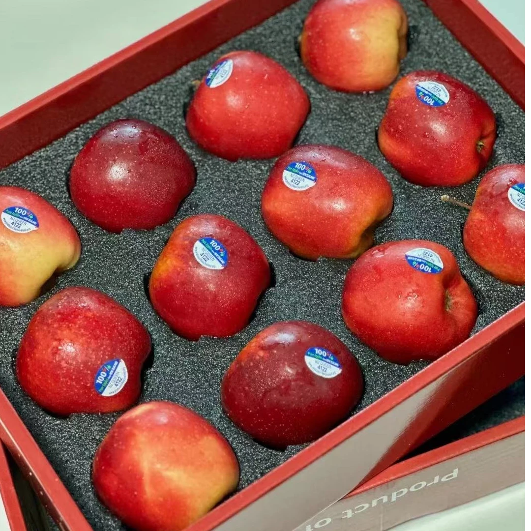 【红玫瑰苹果】脆甜多汁六个装约一斤半750g