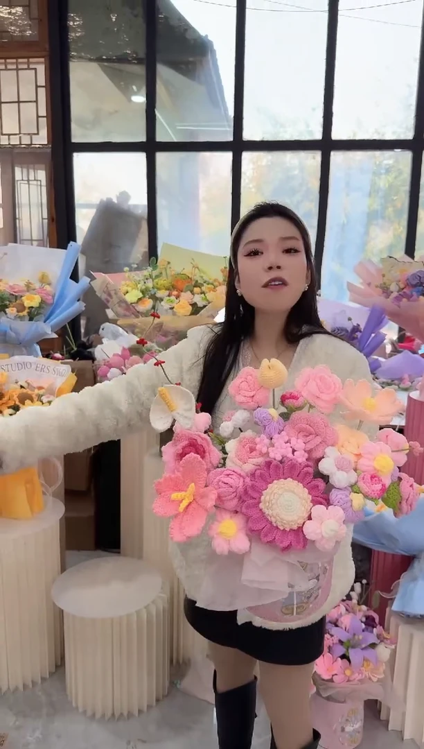 非遗手工定制花束，孤品清仓！