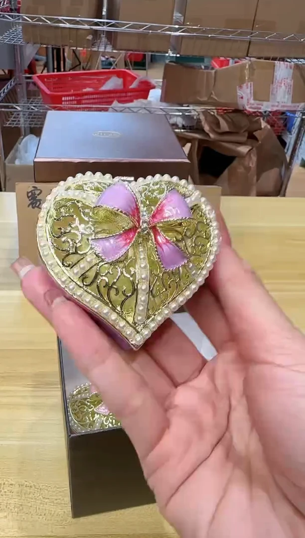 【闪购商品】茶宠珐琅首饰盒摆件AD101