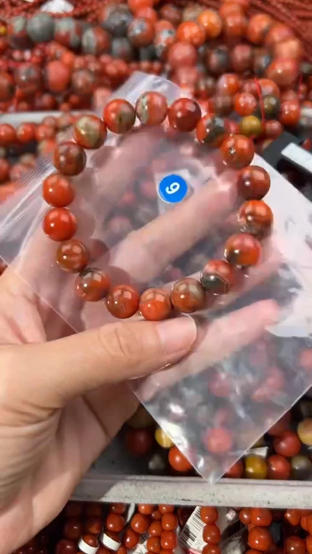南红玛瑙手串未镶嵌11+