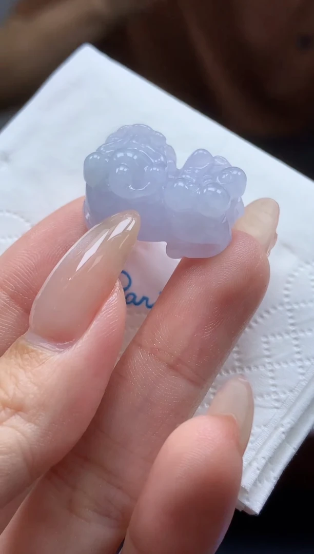 【闪购商品】定制翡翠未镶嵌010ee-毛货貔貅63