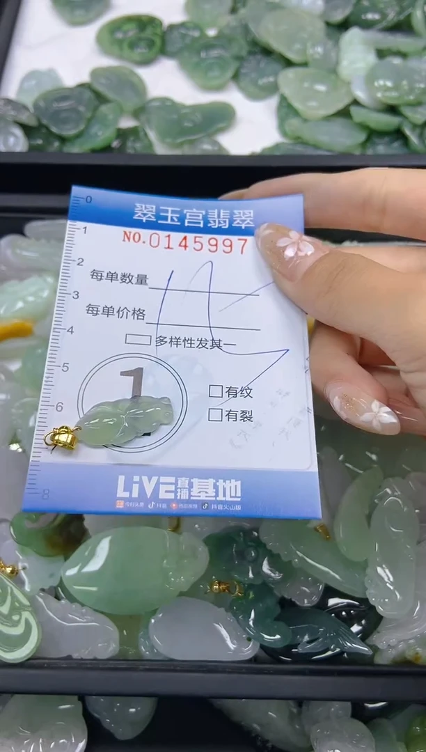 翡翠未镶嵌颈饰闪购0145997