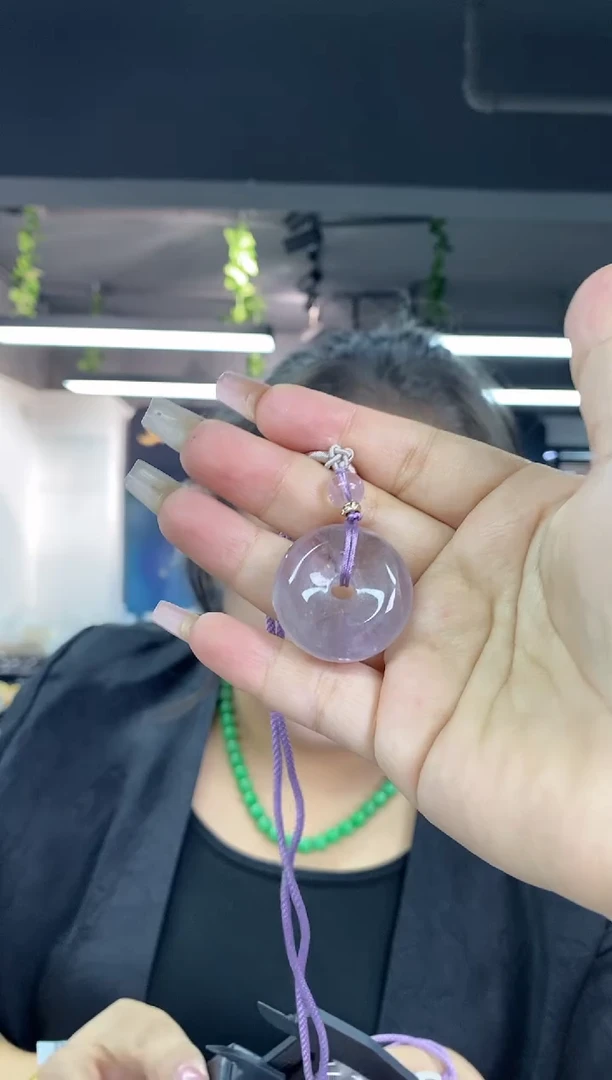 未镶嵌项链水晶多样性发其一颜色微差