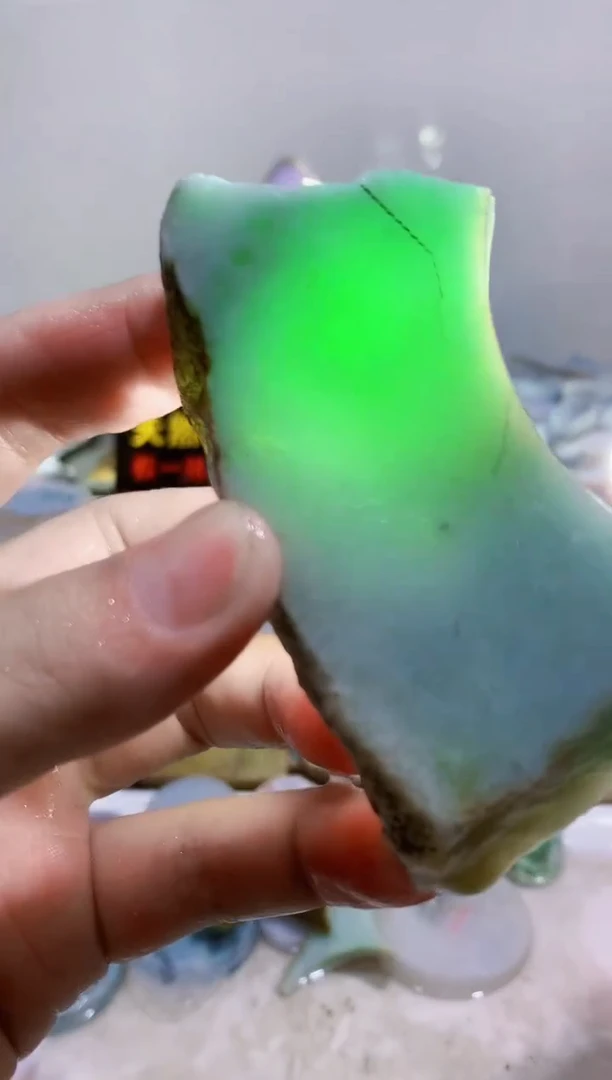 颈饰未镶嵌翡翠0蒙0翡翠珠宝646