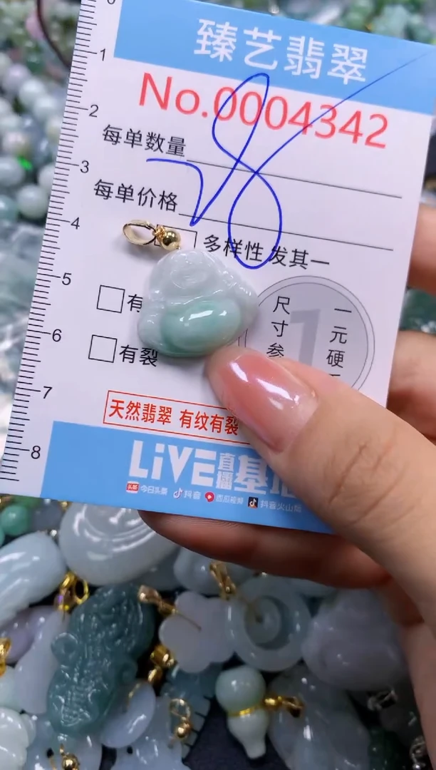 颈饰未镶嵌翡翠4342