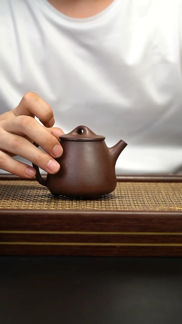 茶壶紫砂yz天青高瓢