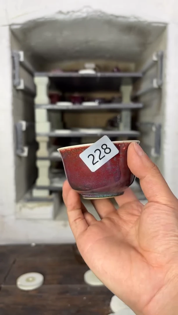 【闪购商品】摆件钧瓷窑变精品茶器