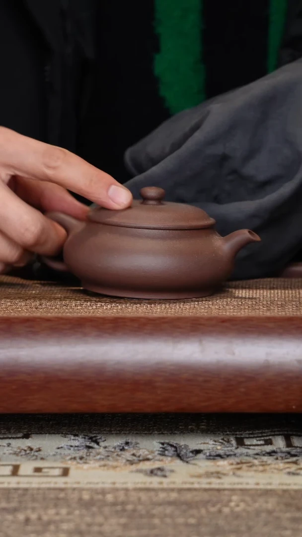 【闪购商品】紫砂茶壶明炉明清风格紫泥半手工