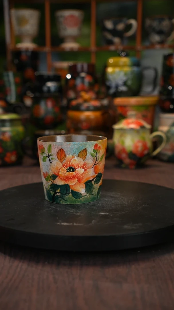 油画釉下 彩手绘