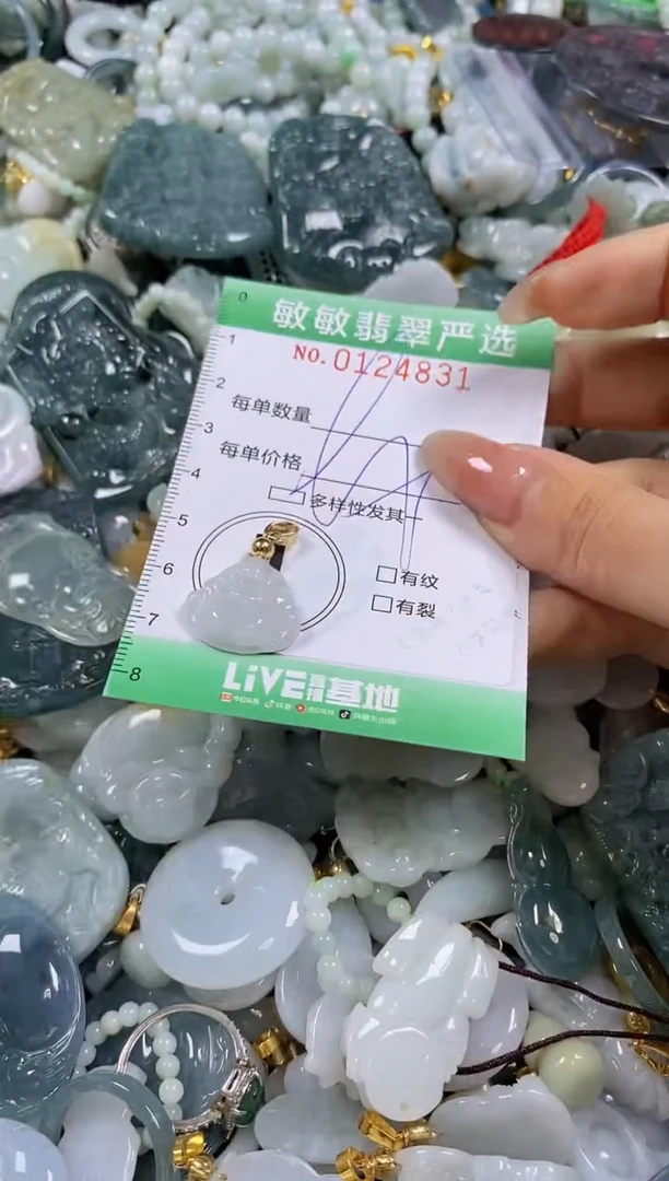 【闪购商品】翡翠颈饰未镶嵌闪购0124831