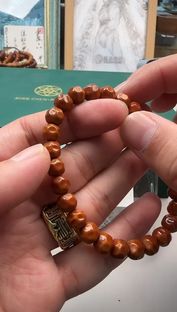 手串橄榄核橄榄核尖单圈
