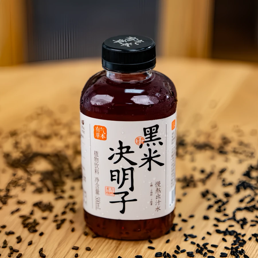 【果子熟了】有气草本红豆薏米水黑米决明子500ml饮料