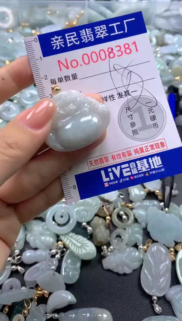 颈饰未镶嵌翡翠8381