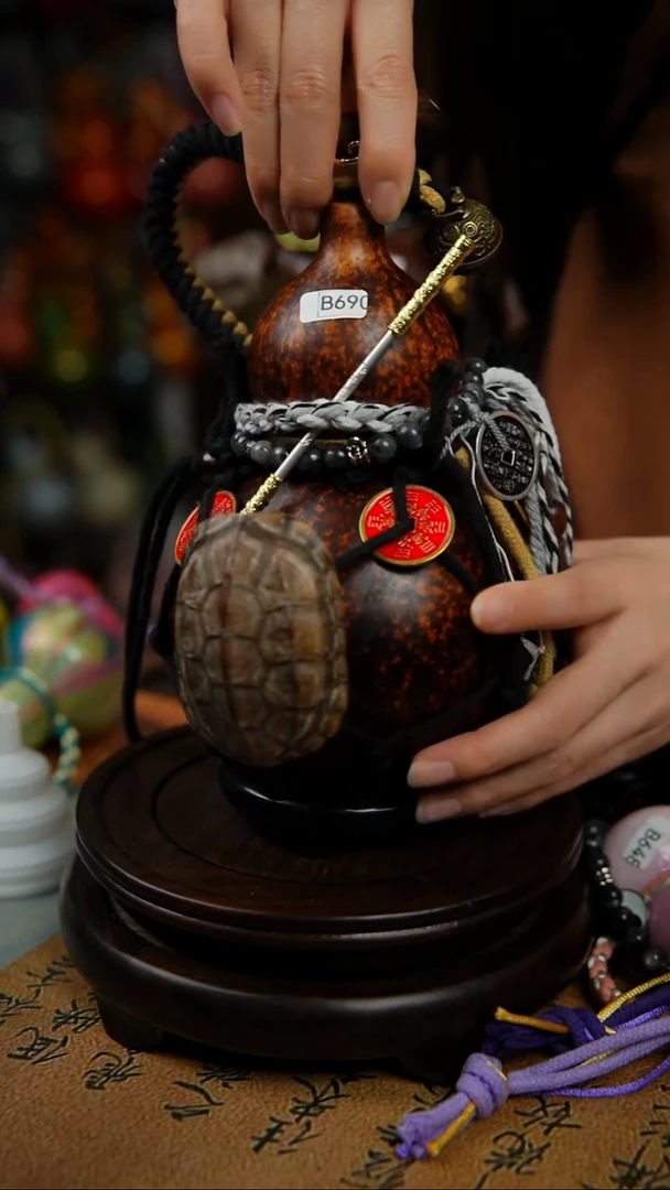 390号700ml左右非遗大漆酒葫芦