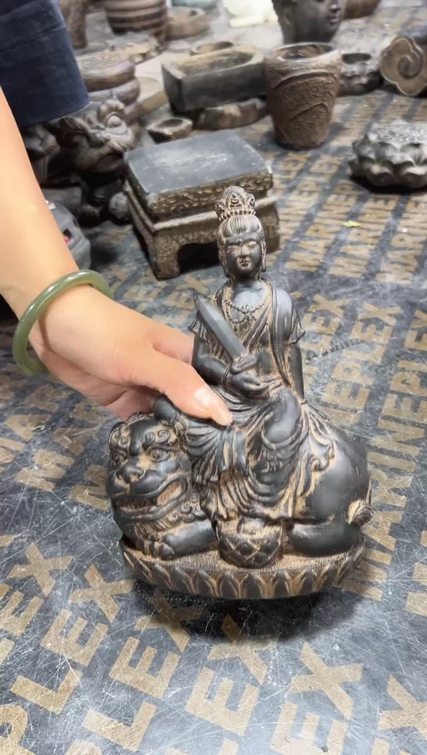 陶土【火山泥】文殊菩萨