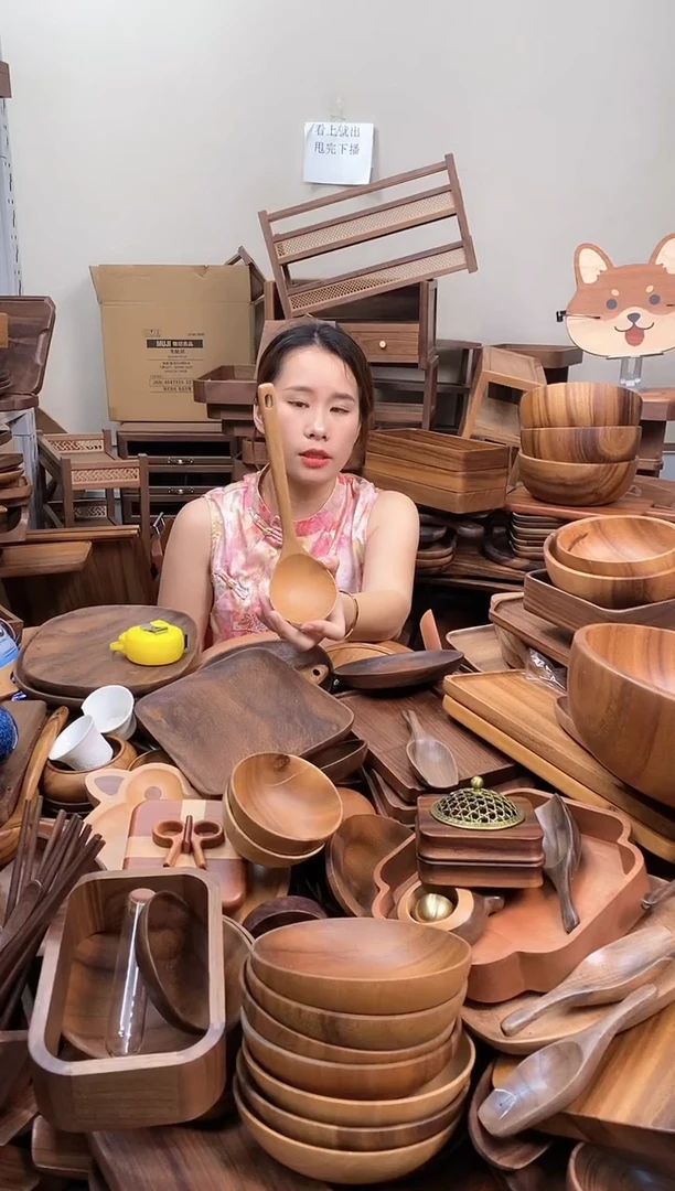 木  德国榉木汤勺25*7cm