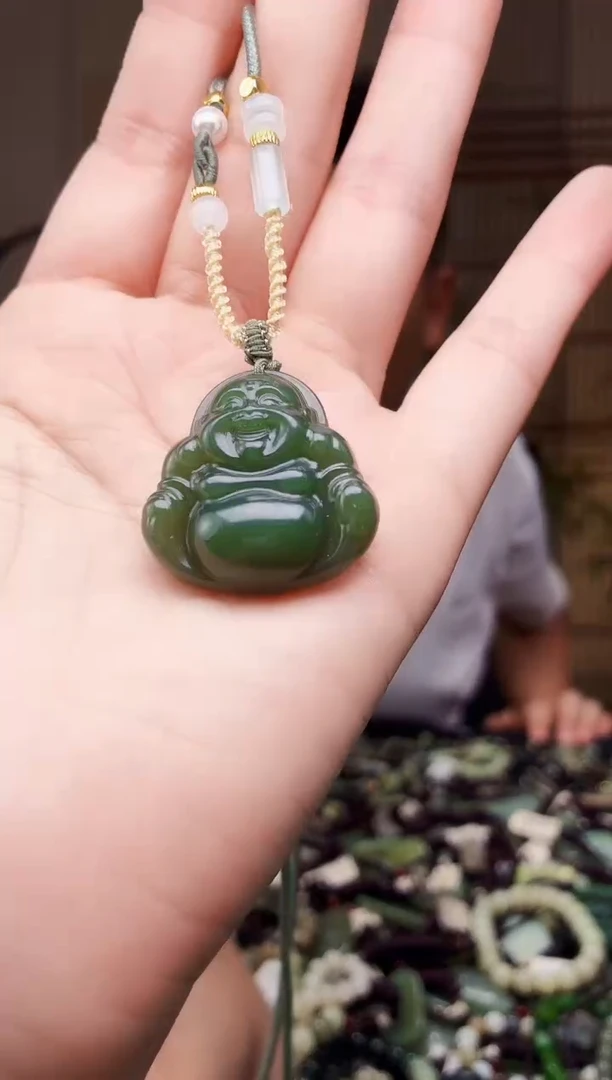 颈饰未镶嵌和田玉多样性发货，拍一发一