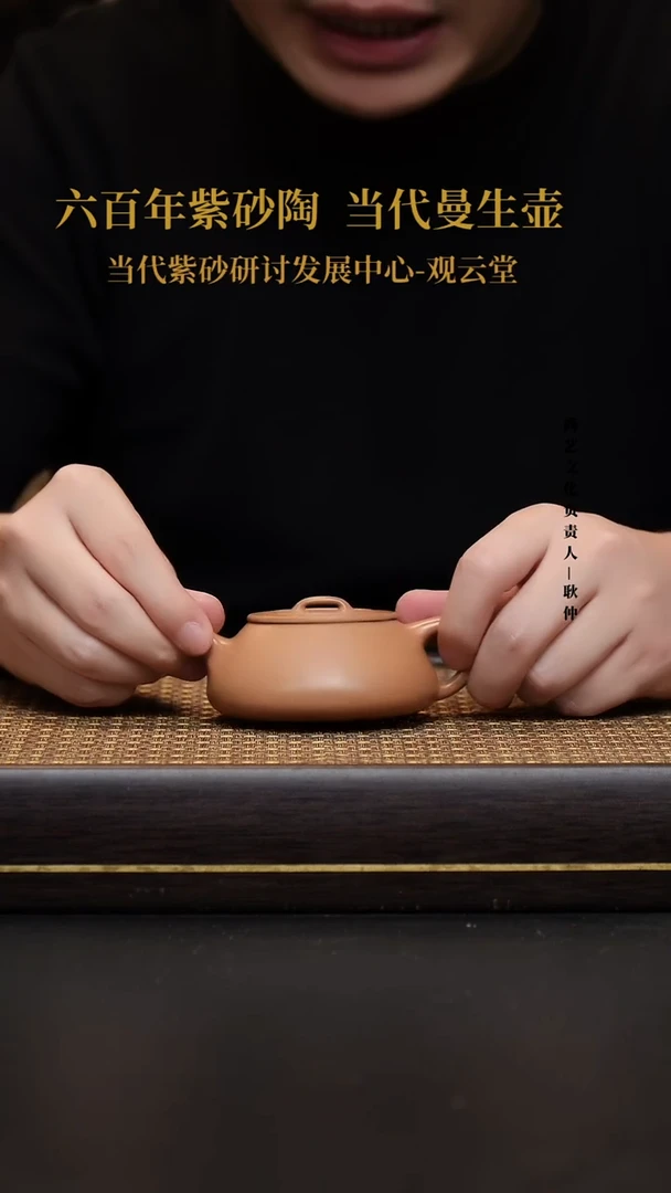 茶壶紫砂宜兴紫砂壶老黄金段