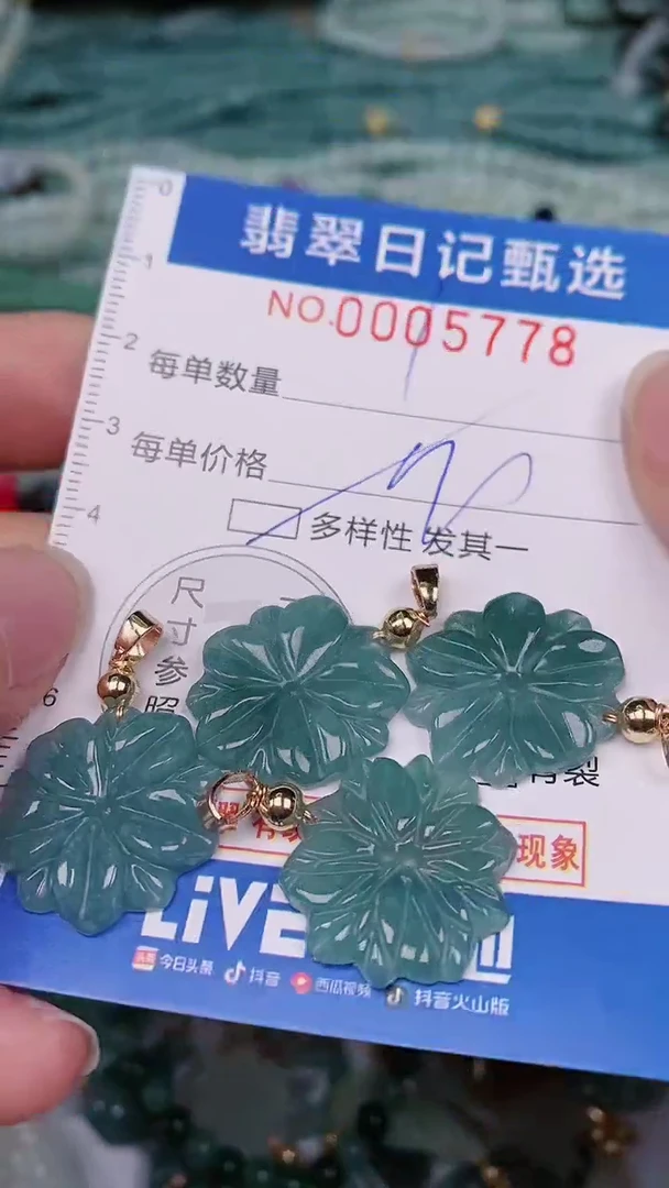 【闪购商品】翡翠颈饰未镶嵌00005778多样性发其一