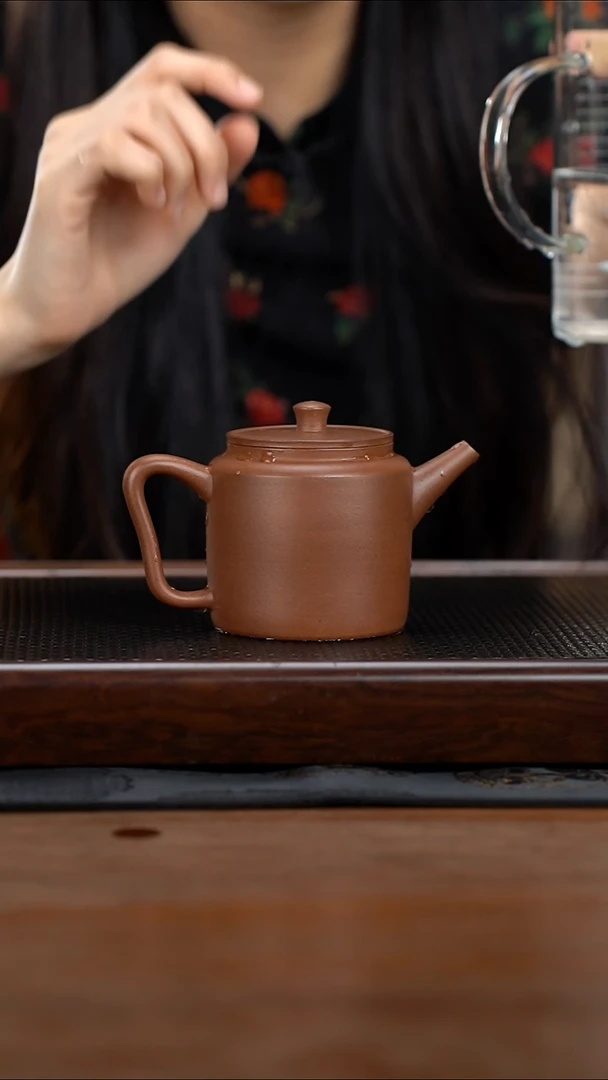 茶壶紫砂250cc黄龙山原矿百年紫泥16