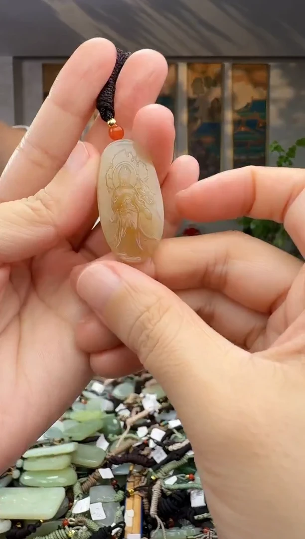 未镶嵌和田玉挂件拍一发一