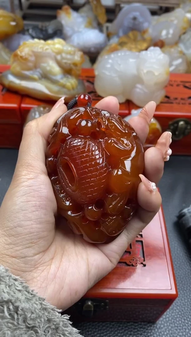【闪购商品】玛瑙/玉髓手把未镶嵌00