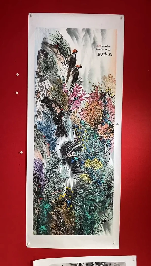国画晓**扬国画LQY杰李庆友老师作品