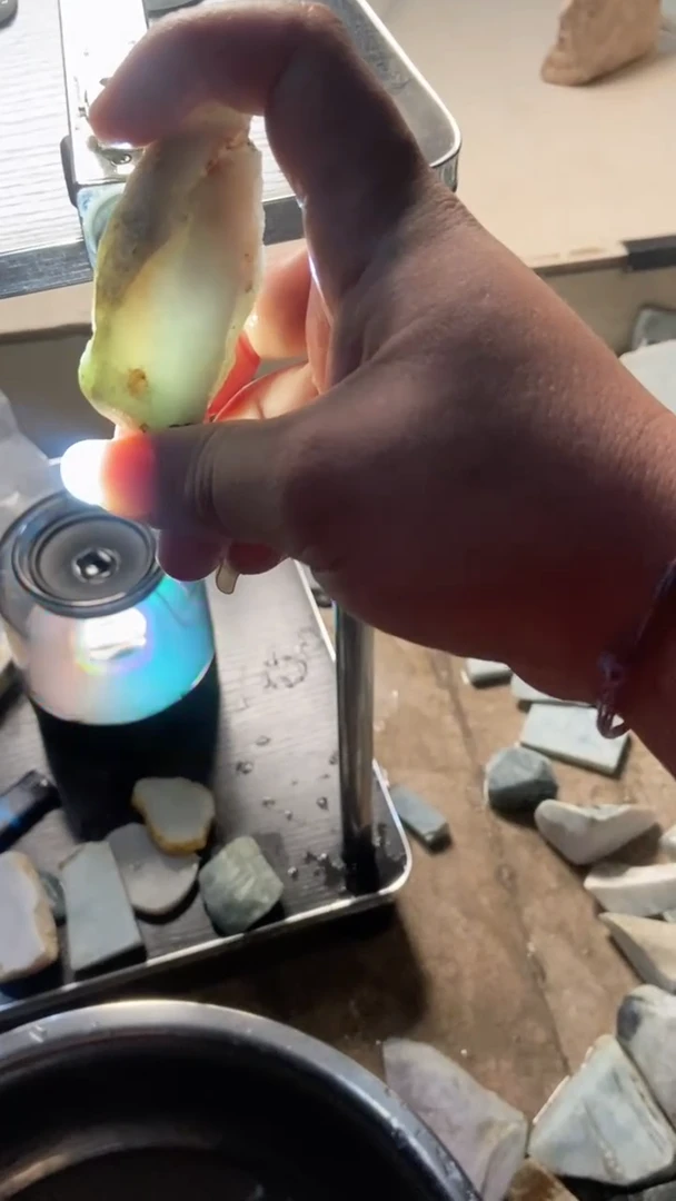 配石翡翠翡翠边角料未加工51