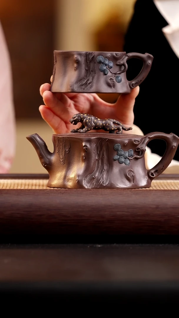 茶壶紫砂一厂特拼一路豹发