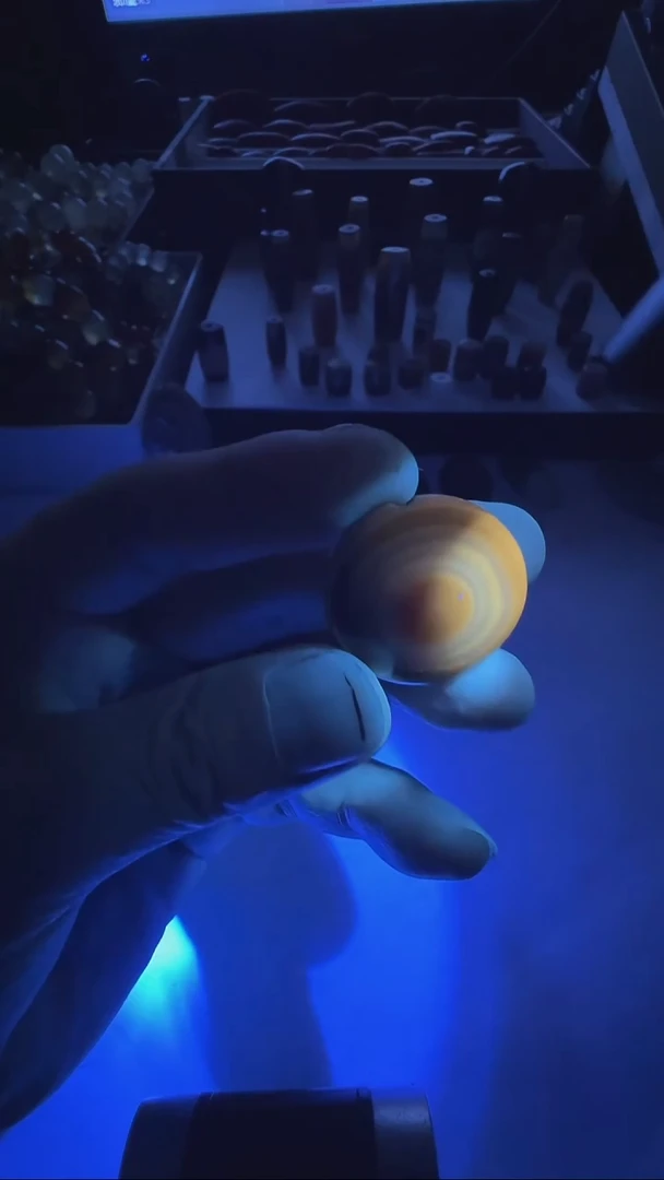 玛瑙/玉髓颈饰未镶嵌板珠28*11