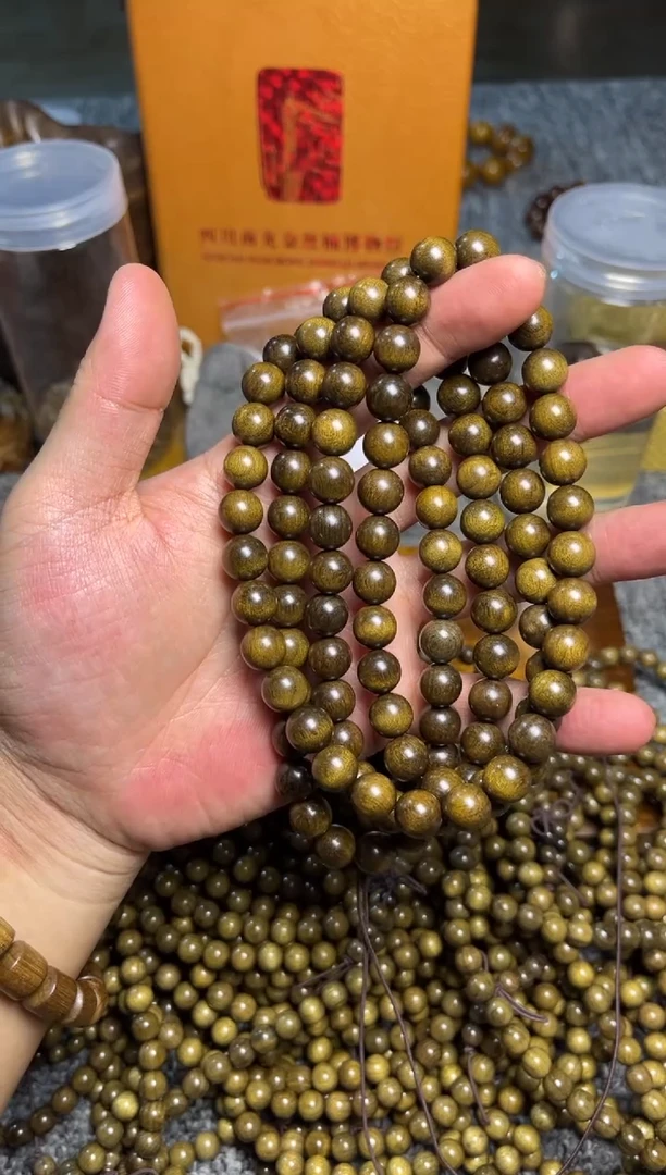 阴沉木手串/手链1.0/108阴沉木49