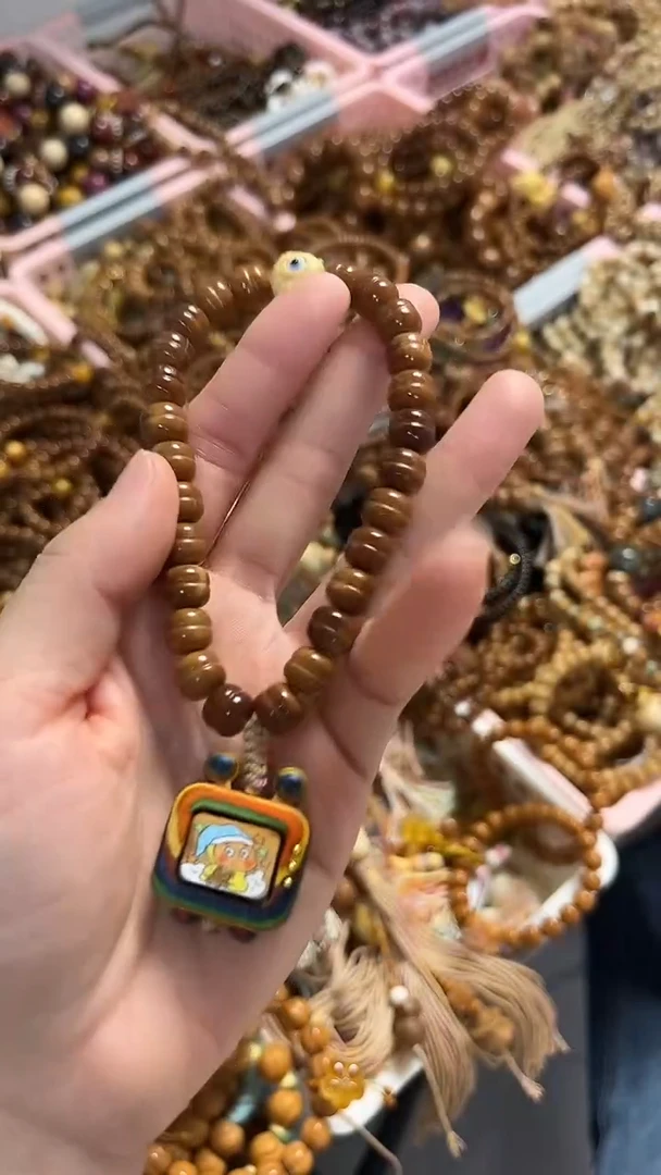 手串库克库克汉堡手持8*9mm 多样性发其一