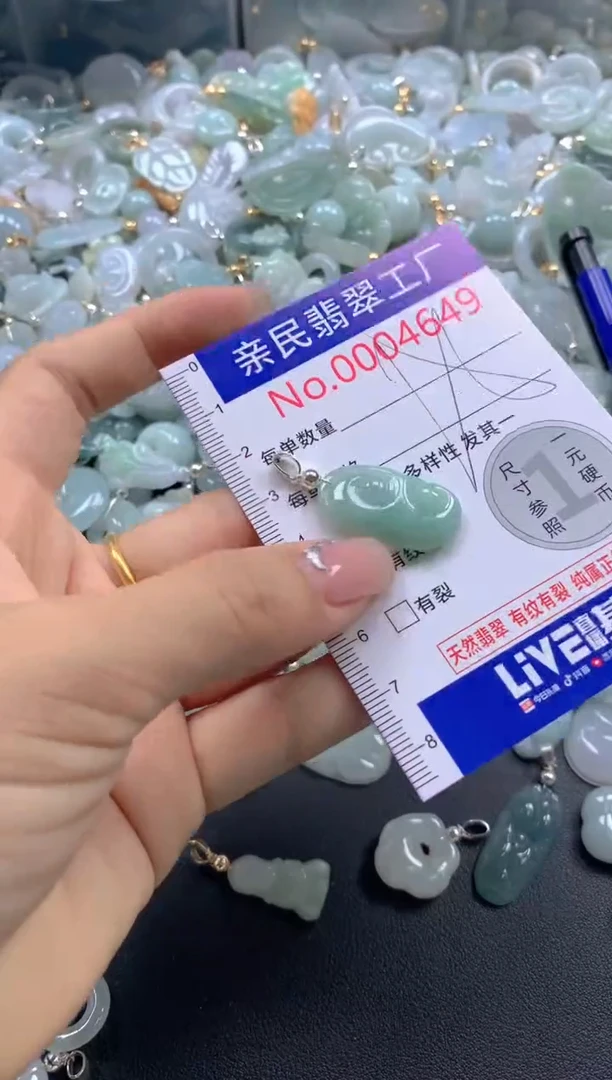 颈饰未镶嵌翡翠4649