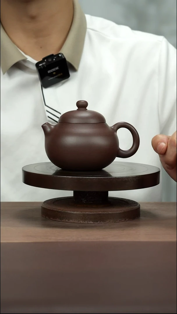 茶壶紫砂老紫泥文旦